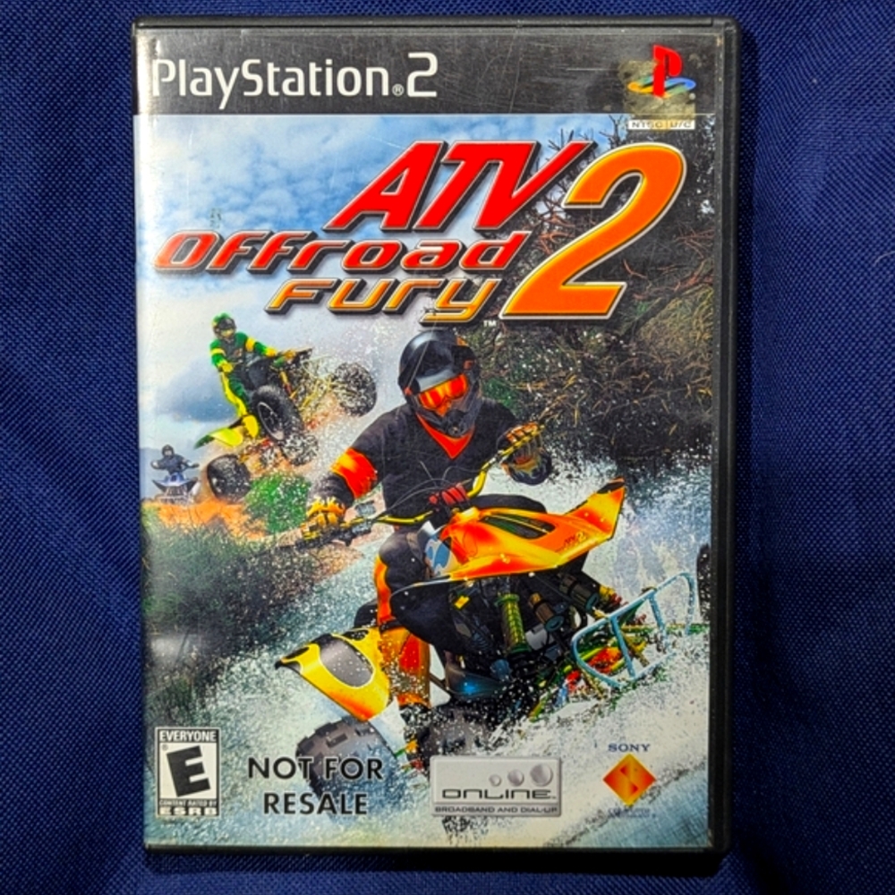 ATV OFFROAD FURY 2 | Sony PlayStation 2 | Black Label Complete Game in Box | GC